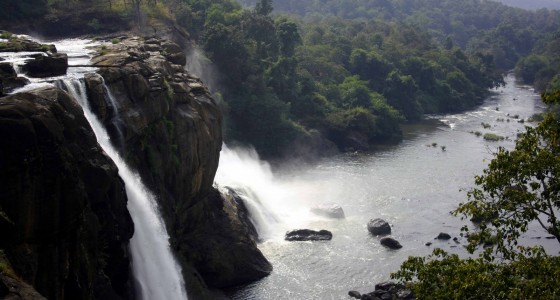 Athirapally Falls in Kerala